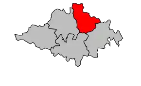 Cantonul Rosières-en-Santerre în cadrul arondismentului