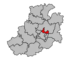 Cantonul Amiens 8e (Nord) în cadrul arondismentului