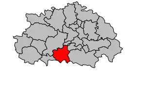 Cantonul Cadalen în cadrul arondismentului