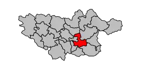 Cantonul Mazamet-Nord-Est în cadrul arondismentului