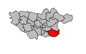 Cantonul Saint-Amans-Soult în cadrul arondismentului