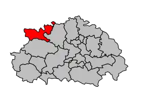 Cantonul Vaour în cadrul arondismentului