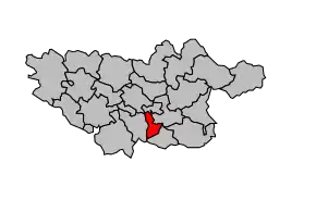 Cantonul Mazamet-Sud-Ouest în cadrul arondismentului