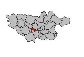 Cantonul Castres-Ouest în cadrul arondismentului