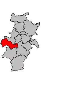 Cantonul Auvillar în cadrul arondismentului