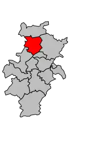 Cantonul Bourg-de-Visa în cadrul arondismentului