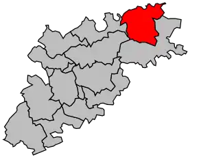 Cantonul Caylus în cadrul arondismentului