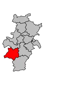 Cantonul Lavit în cadrul arondismentului