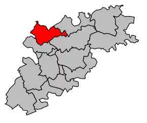 Cantonul Molières în cadrul arondismentului