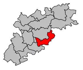 Cantonul Monclar-de-Quercy în cadrul arondismentului