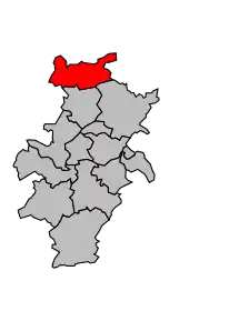 Cantonul Montaigu-de-Quercy în cadrul arondismentului