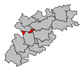 Cantonul Montauban-1 în cadrul arondismentului