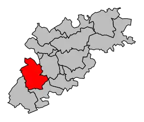 Cantonul Montech în cadrul arondismentului