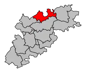 Cantonul Montpezat-de-Quercy în cadrul arondismentului