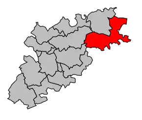 Cantonul Saint-Antonin-Noble-Val în cadrul arondismentului