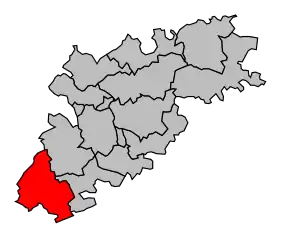 Cantonul Verdun-sur-Garonne în cadrul arondismentului