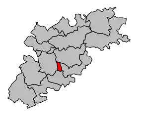 Cantonul Montauban-3 în cadrul arondismentului