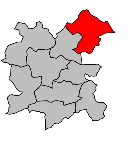 Cantonul Aups în cadrul arondismentului