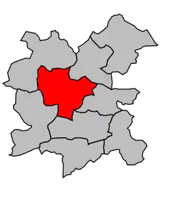 Cantonul Barjols în cadrul arondismentului