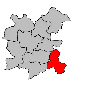 Cantonul Besse-sur-Issole în cadrul arondismentului