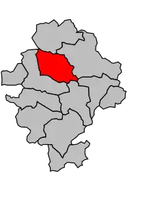 Cantonul Callas în cadrul arondismentului