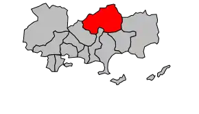 Cantonul Cuers în cadrul arondismentului