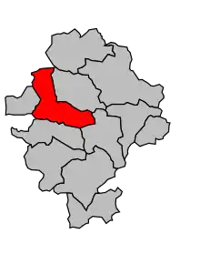 Cantonul Draguignan în cadrul arondismentului