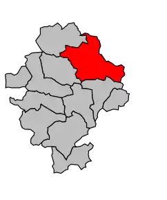 Cantonul Fayence în cadrul arondismentului