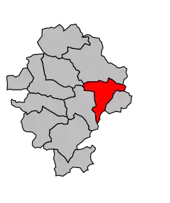 Cantonul Fréjus în cadrul arondismentului