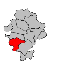 Cantonul Le Luc în cadrul arondismentului