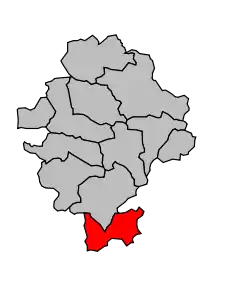 Cantonul Saint-Tropez în cadrul arondismentului