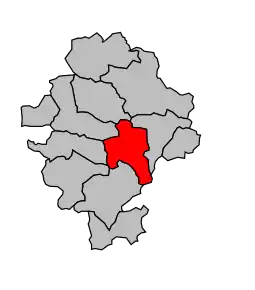 Cantonul Le Muy în cadrul arondismentului