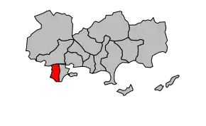 Cantonul Six-Fours-les-Plages în cadrul arondismentului