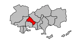 Cantonul La Valette-du-Var în cadrul arondismentului