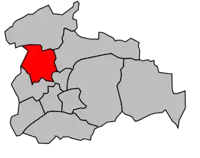 Cantonul Beaumes-de-Venise în cadrul arondismentului