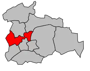 Cantonul Carpentras-Nord în cadrul arondismentului