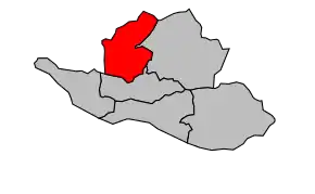 Cantonul Gordes în cadrul arondismentului