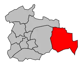 Cantonul Sault în cadrul arondismentului