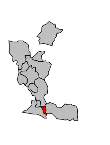 Cantonul Avignon-Est în cadrul arondismentului