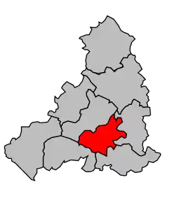 Cantonul Fontenay-le-Comte în cadrul arondismentului