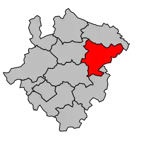 Cantonul Les Herbiers în cadrul arondismentului