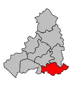 Cantonul Maillezais în cadrul arondismentului