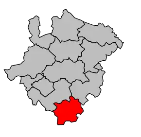 Cantonul Mareuil-sur-Lay-Dissais în cadrul arondismentului