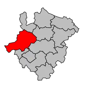 Cantonul Le Poiré-sur-Vie în cadrul arondismentului