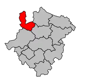 Cantonul Rocheservière în cadrul arondismentului