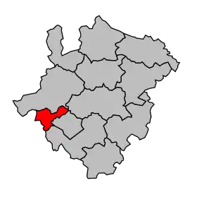 Cantonul La Roche-sur-Yon-Nord în cadrul arondismentului