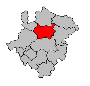 Cantonul Saint-Fulgent în cadrul arondismentului