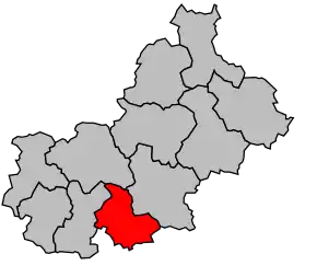 Cantonul Availles-Limouzine în cadrul arondismentului