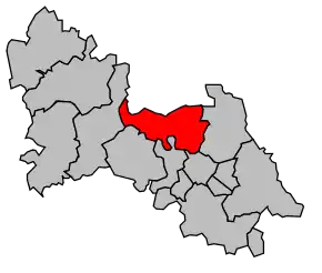 Cantonul Saint-Gervais-les-Trois-Clochers în cadrul arondismentului