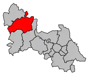 Cantonul Loudun în cadrul arondismentului